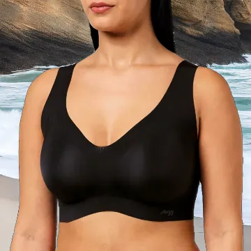 Sloggi Zero Feel Bralette Schwarz – Unsichtbarer Komfort und Halt